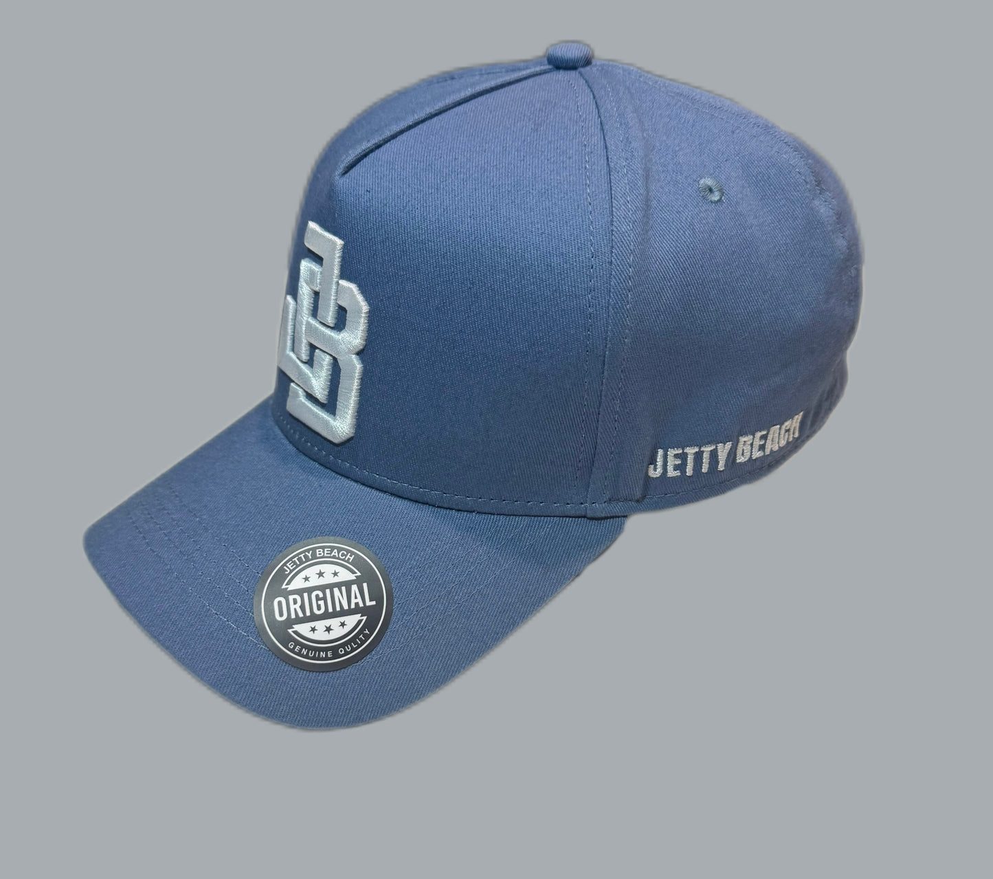 Jetty Beach Original Steel Blue A-Frame Snapback