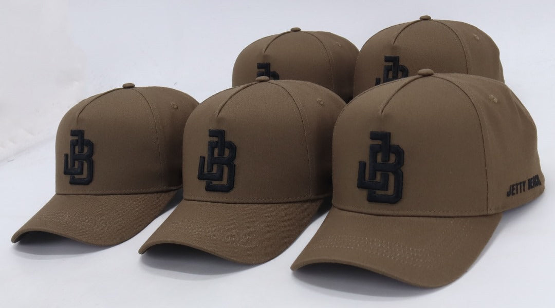 Jetty Beach Original Khaki A-Frame Snapback