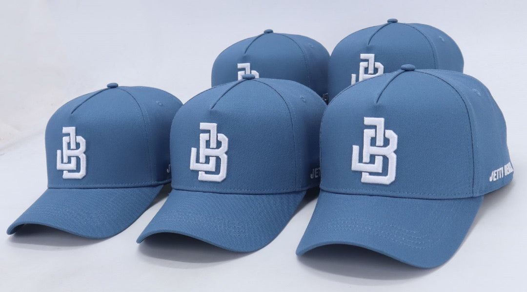 Jetty Beach Original Steel Blue A-Frame Snapback