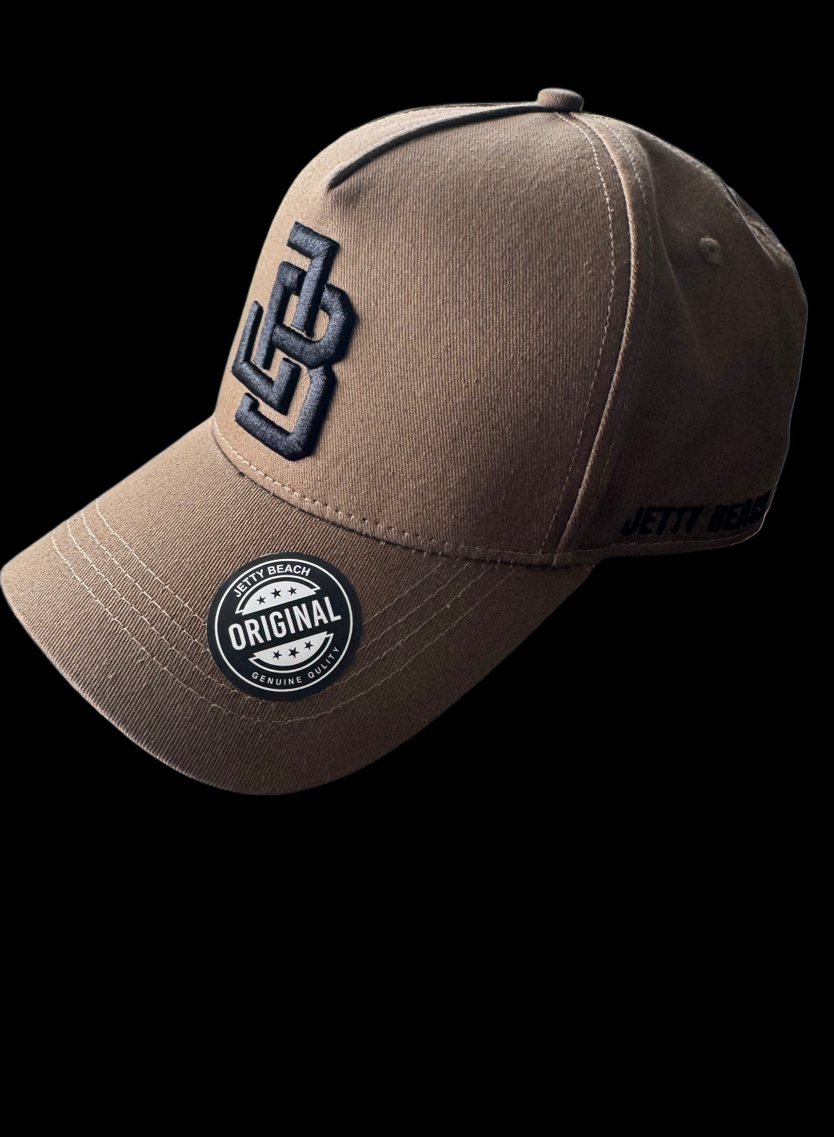Jetty Beach Original Khaki A-Frame Snapback