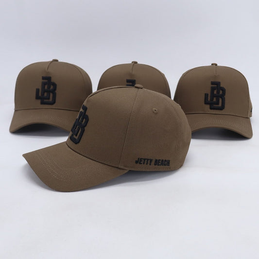 Jetty Beach Original Khaki A-Frame Snapback